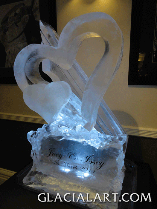 Ice Sculptures For Weddings by Glacial Art