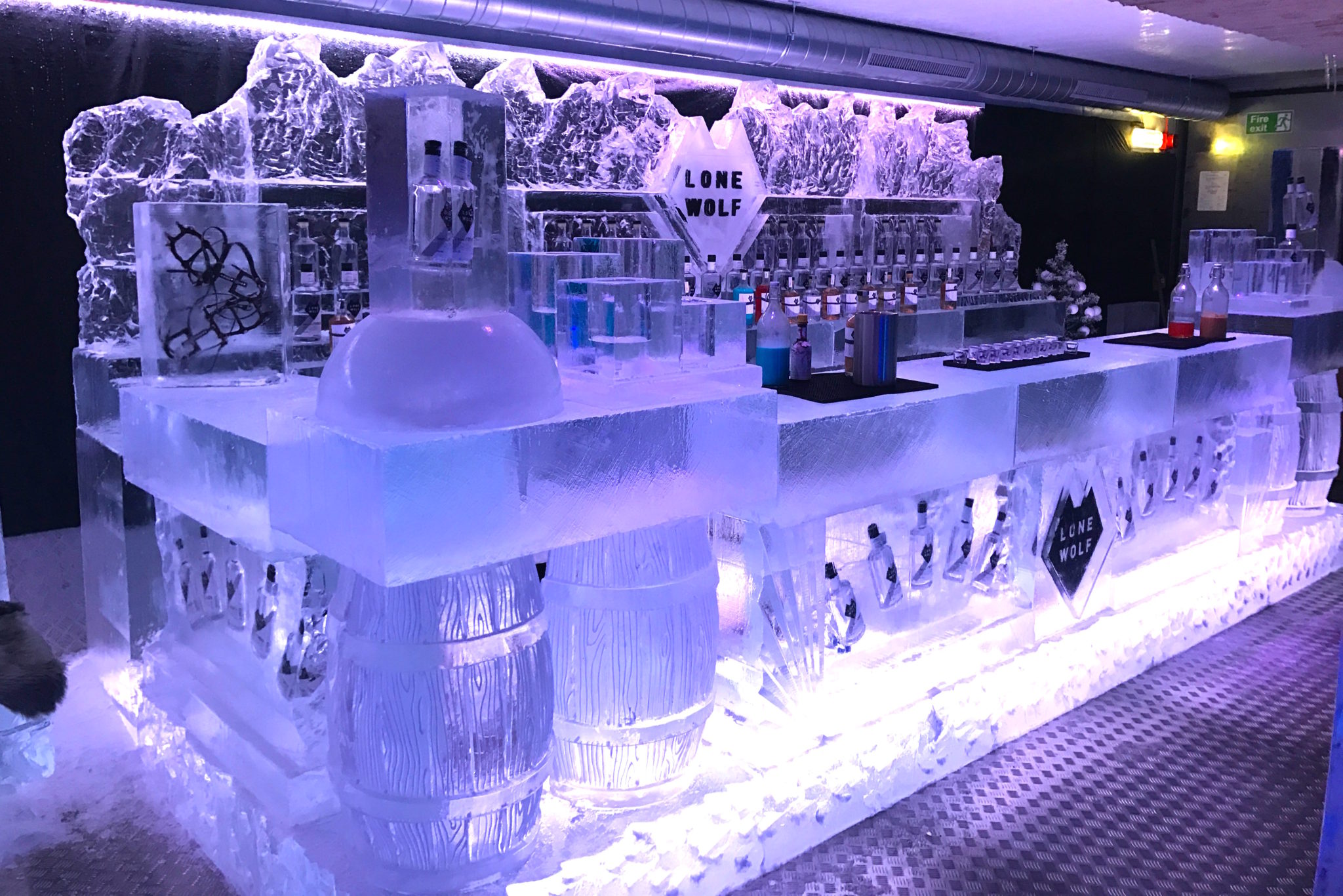 The Lone Wolf Ice Bar, Newcastle.
