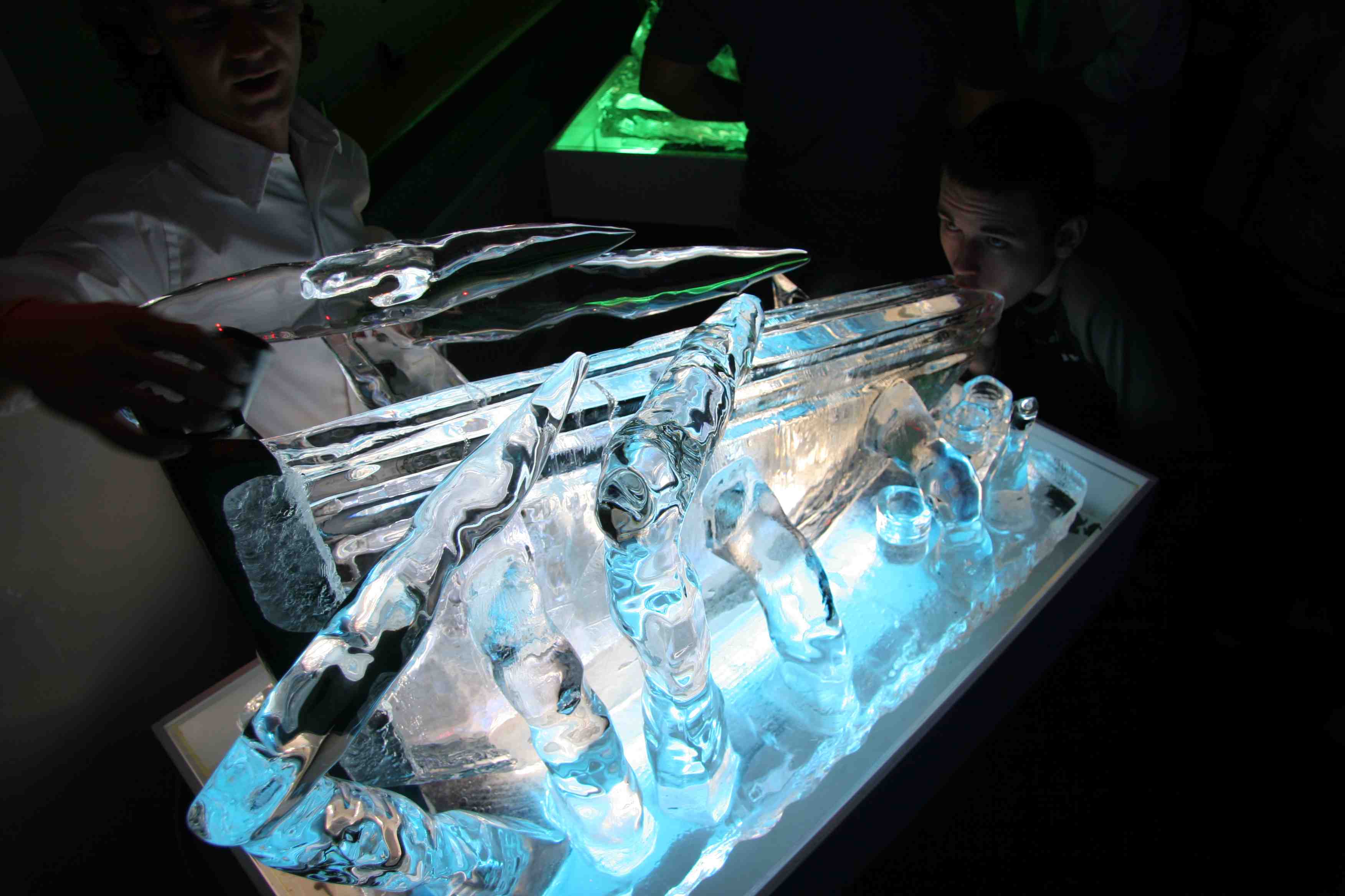 Vodka Ice Luges Sculpting Services